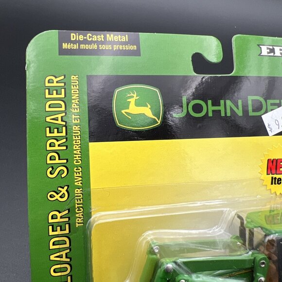 2004 1/64 John Deere 7320 Tractor With Loader And Spreader - Picture 2 of 11